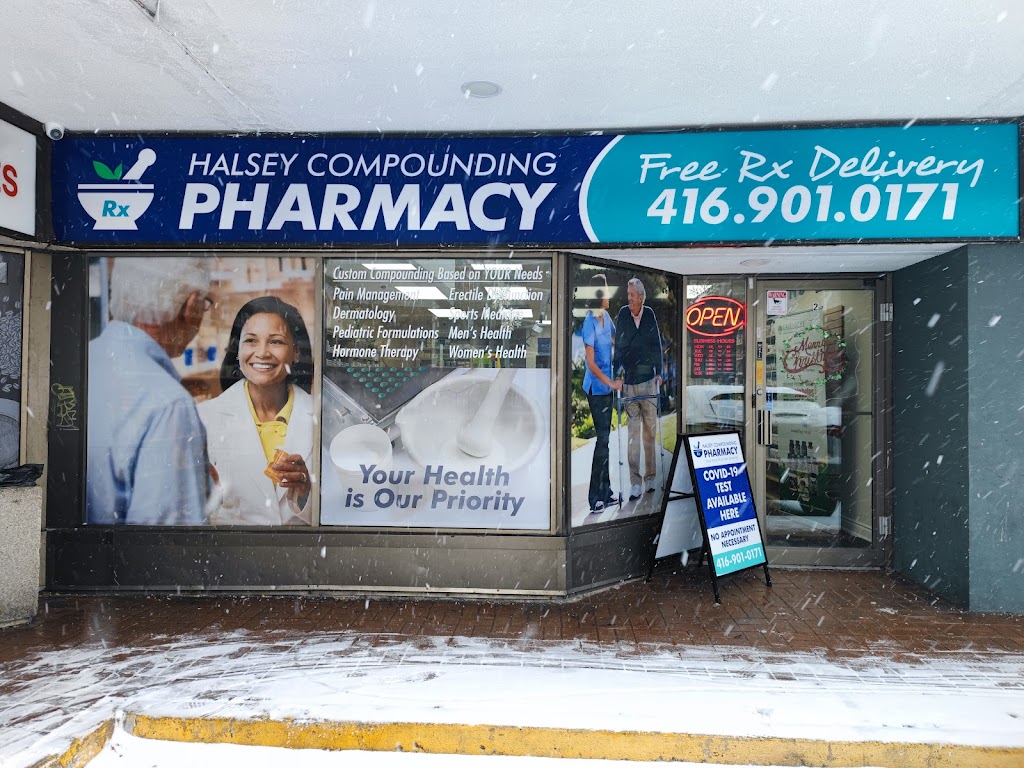 Halsey Compounding Pharmacy | 100 Halsey Ave #2, East York, ON M4B 1A9, Canada | Phone: (416) 901-0171