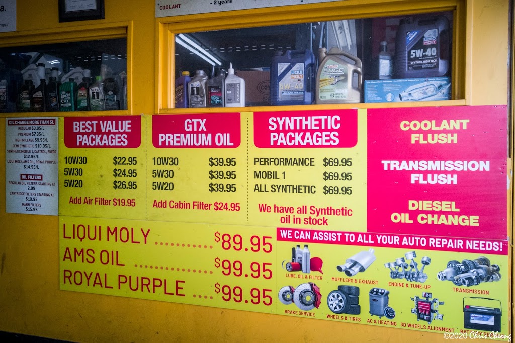 JC Lube Express Inc | 1010 Brock Rd, Pickering, ON L1W 3E5, Canada | Phone: (905) 420-1850