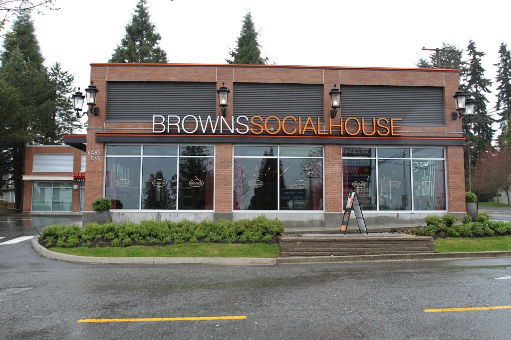 Browns Socialhouse Sunshine Hills | 6485 120 St, Delta, BC V4E 3G3, Canada | Phone: (778) 435-3003