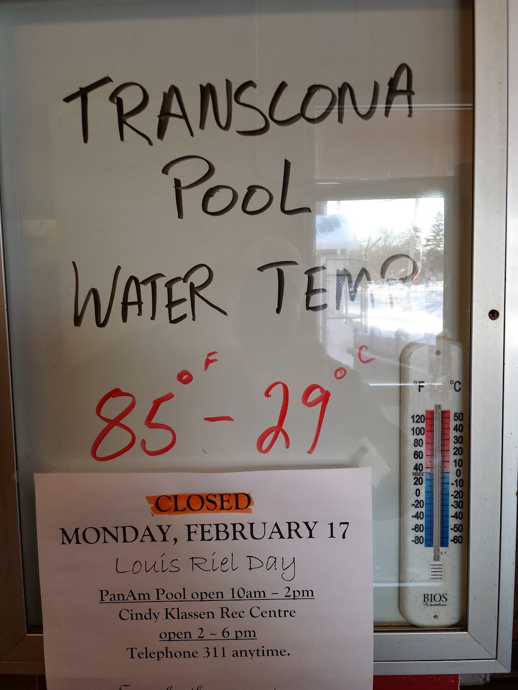 Transcona Kinsmen Centennial Pool | 1101 Wabasha St, Winnipeg, MB R2C 0P3, Canada | Phone: (877) 311-4974