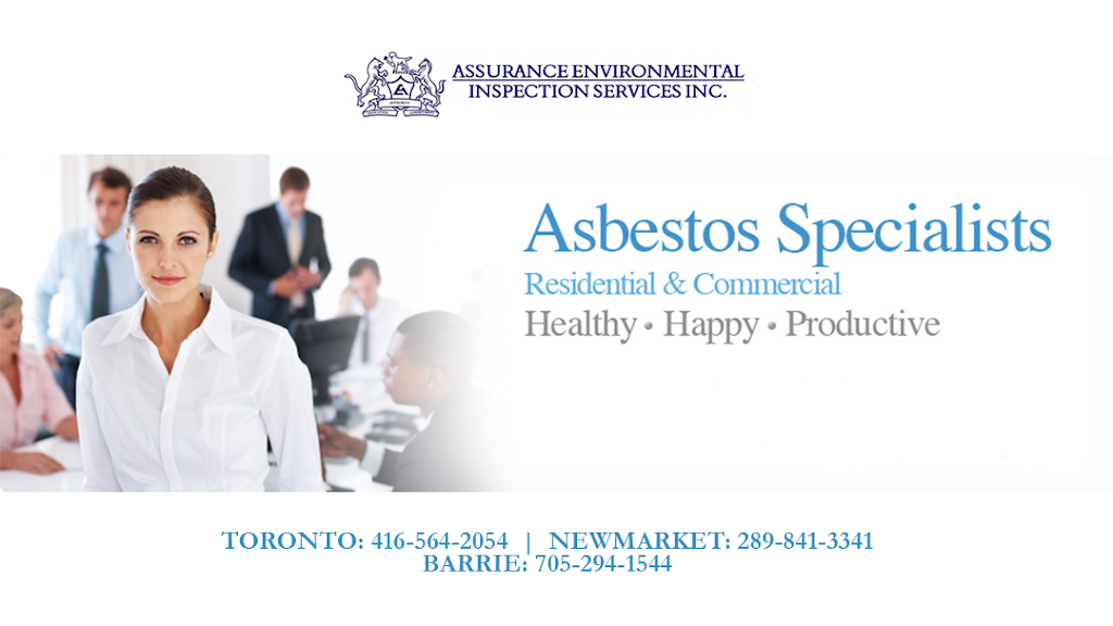 Assurance Environmental Inspection Services | 56 White Elm Rd, Barrie, ON L4N 0E5, Canada | Phone: (705) 294-1544