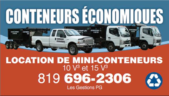 Conteneurs Économiques | 8505 Boulevard Parent, Trois-Rivières, QC G9A 5E1, Canada | Phone: (819) 696-2306