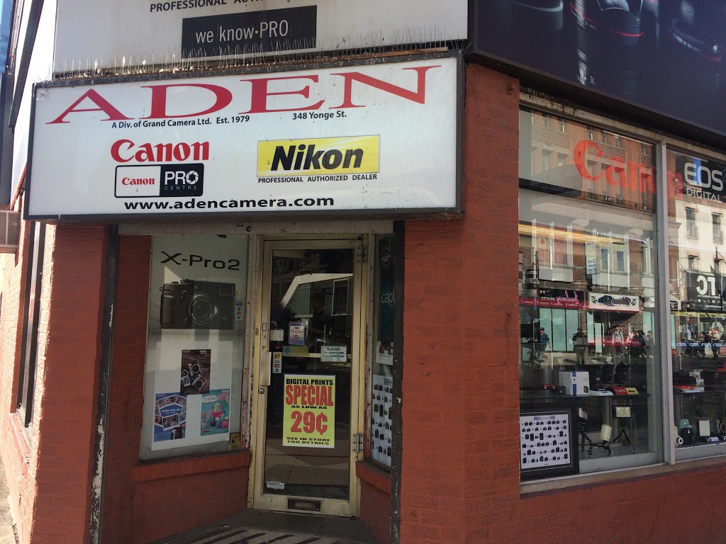 Aden Camera | 382 Yonge St Unit 2, Toronto, ON M5B 1S8, Canada | Phone: (416) 598-1964