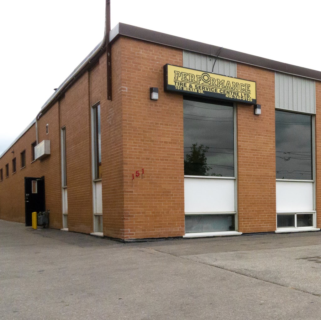 Performance Tire & Service Centre | 151 Milvan Dr, North York, ON M9L 1Z8, Canada | Phone: (416) 744-0125