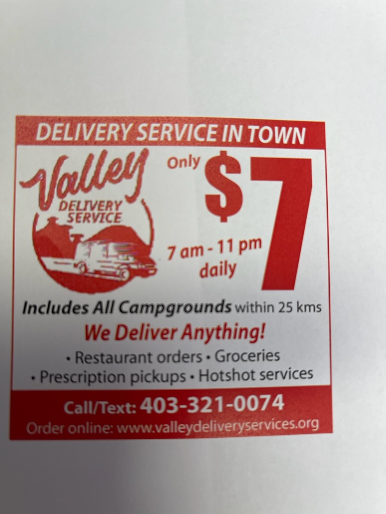 Valley Delivery Services | 48 Hunts Pl, Drumheller, AB T0J 0Y6, Canada | Phone: (403) 321-0074
