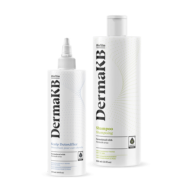 DermaKB Biofilm - Shampoo, Scalp Detoxifier | 100 Innovation Dr #290, Winnipeg, MB R3T 6G2, Canada | Phone: (855) 682-1560