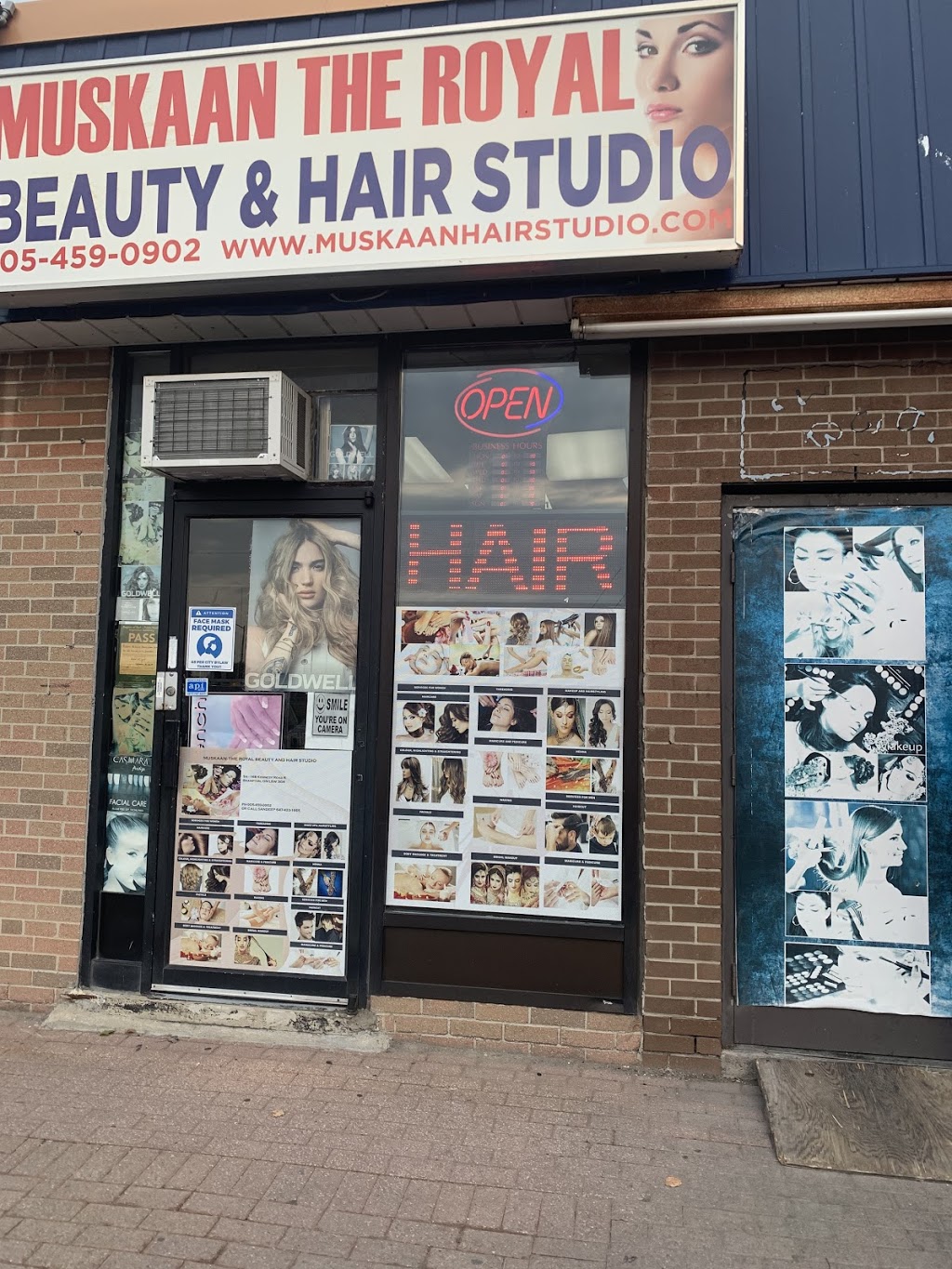 Muskaan The Royal Beauty And Hair Studio | 168 Kennedy Rd S, Brampton, ON L6W 3G6, Canada | Phone: (905) 459-0902