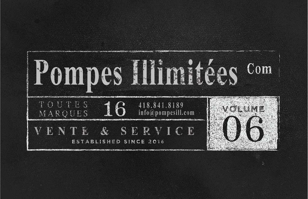 Pompes illimitées | 515 Rue du Platine, local 130, Québec, QC G2N 2E4, Canada | Phone: (418) 841-8189