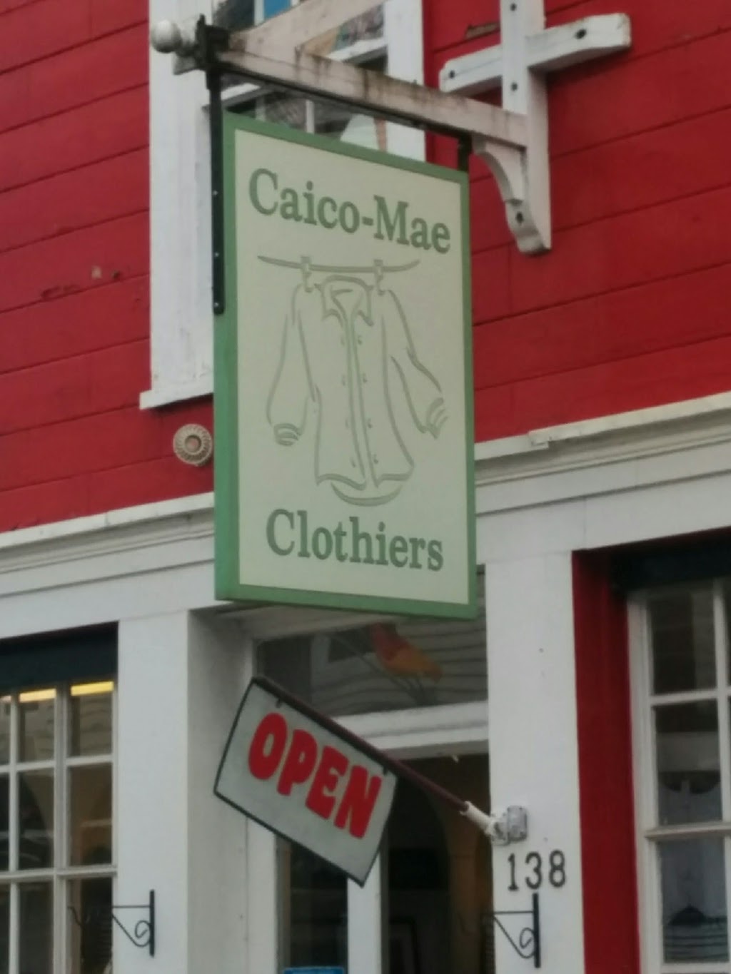 Caico-Mae Clothiers | 138 Montague St, Lunenburg, NS B0J 2C0, Canada | Phone: (902) 634-9540