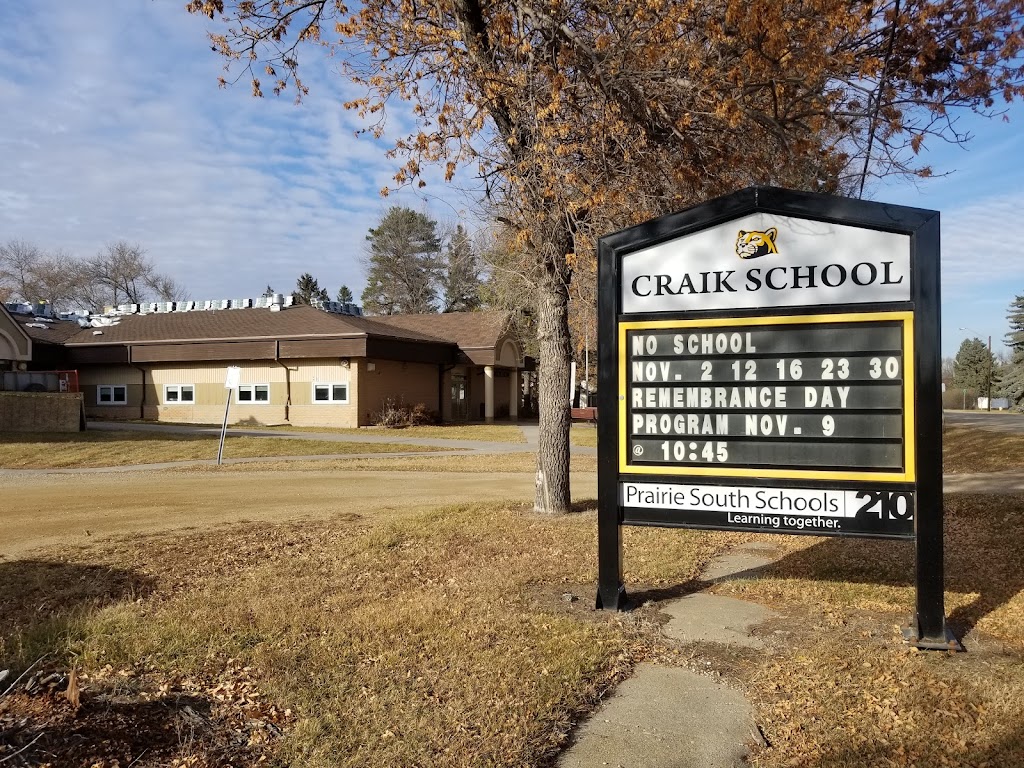 Craik School | 500 Ferguson St, Craik, SK S0G 0V0, Canada | Phone: (306) 734-2404