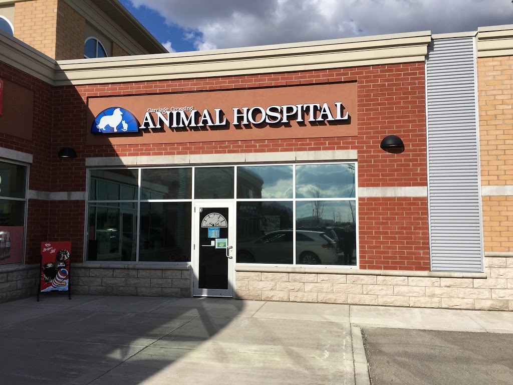Carriage Crossing Animal Hospital | 105 Oak Park Dr Unit 3, Waterloo, ON N2K 0B3, Canada | Phone: (519) 725-1777