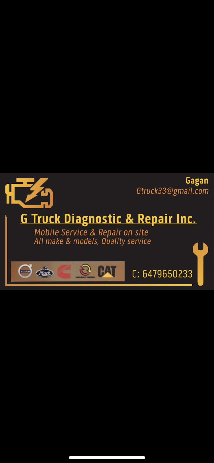 G Truck & Trailer repair. | 12 Confederation St, Georgetown, ON L7G 3R3, Canada | Phone: (647) 965-0233