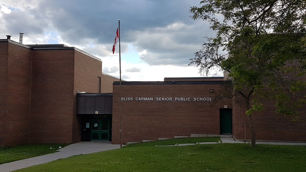 Bliss Carman Senior Public School | 10 Bellamy Rd S, Scarborough, ON M1M 3N8, Canada | Phone: (416) 396-6075