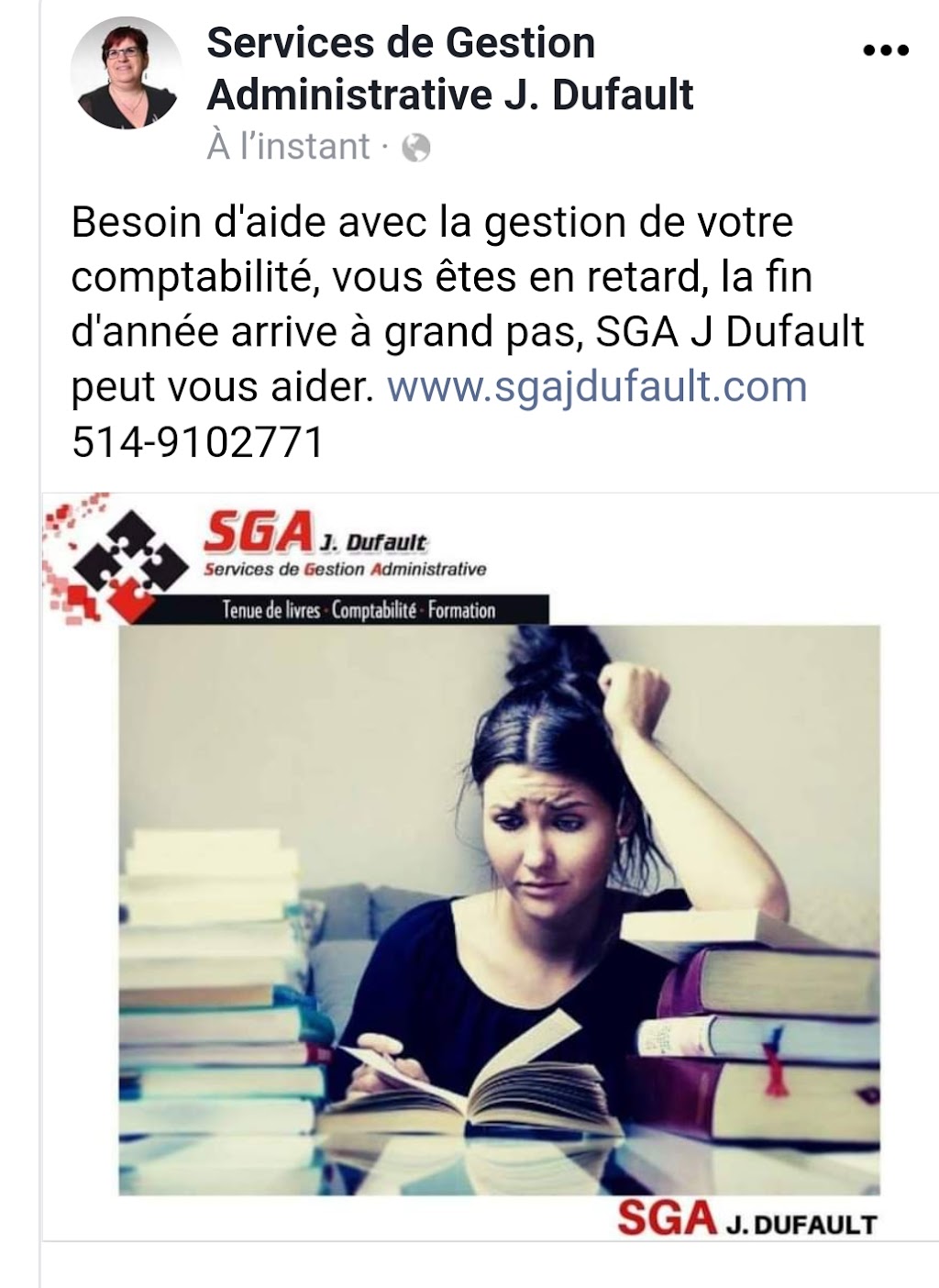 SGA J DUFAULT | 10401 Rue des Pélicans, Terrebonne, QC J7M 1T5, Canada | Phone: (514) 910-2771