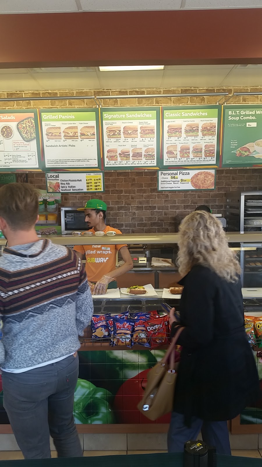 Subway | 4802 56 St Unit 102, Wetaskiwin, AB T9A 1V8, Canada | Phone: (780) 368-3080