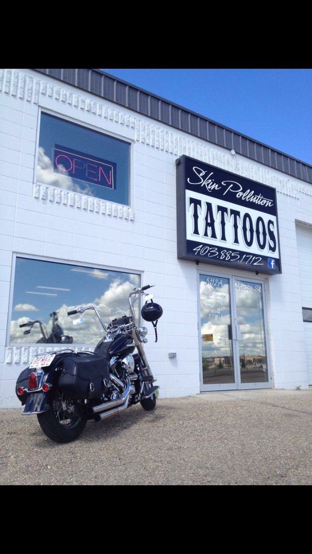 Skin Pollution Tattoos | Box 579, 5112 Highway Ave, Blackfalds, AB T0M 0J0, Canada | Phone: (403) 885-1712