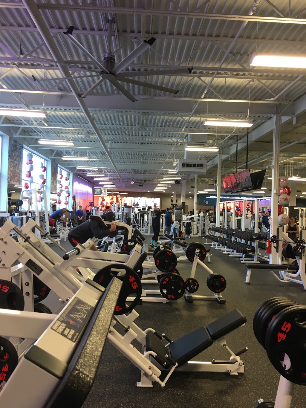 GoodLife Fitness Hamilton Queenston Place | 640 Queenston Rd, Hamilton, ON L8K 1K2, Canada | Phone: (905) 578-6798