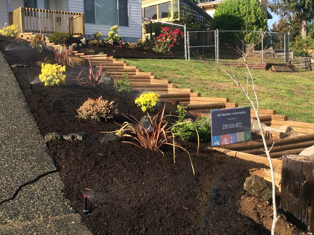 All Weather Landscaping | 3098 Shamrock Pl, Nanaimo, BC V9T 2Z6, Canada | Phone: (250) 619-0872