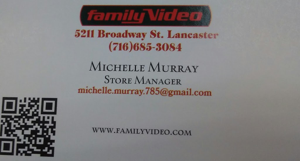 Family Video | 5211 Broadway, Lancaster, NY 14086, USA | Phone: (716) 685-3084