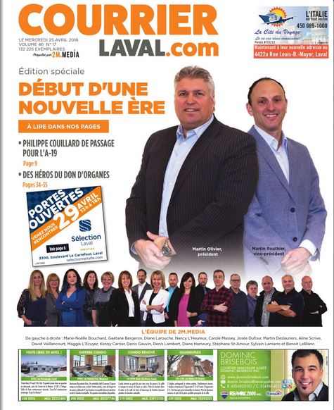 Courrier Laval | 2700 Av Francis-Hughes, Laval, QC H7S 0A1, Canada | Phone: (450) 667-4360