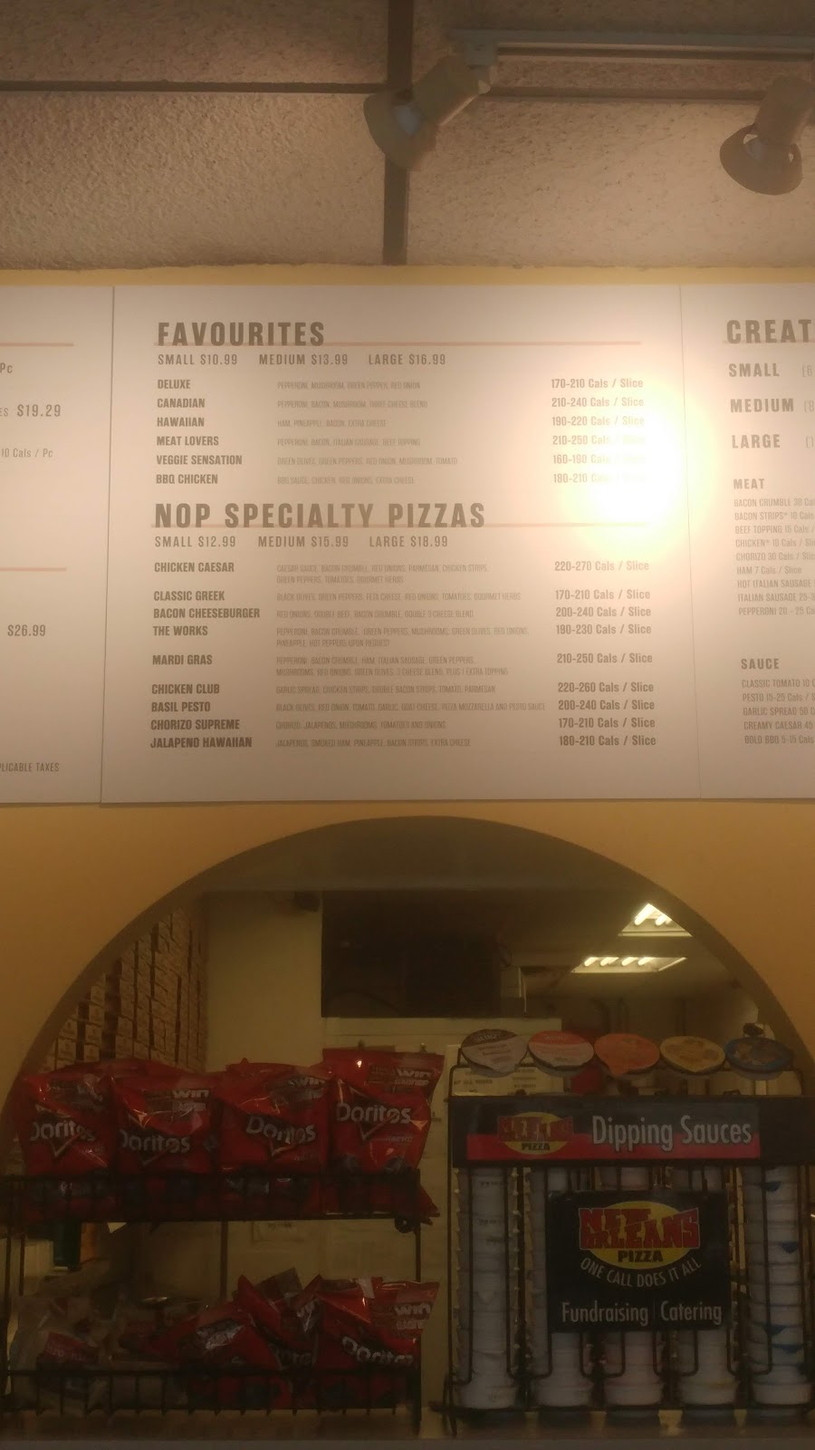 New Orleans Pizza | 923 Queen St, Kincardine, ON N2Z 2Y2, Canada | Phone: (519) 888-8888