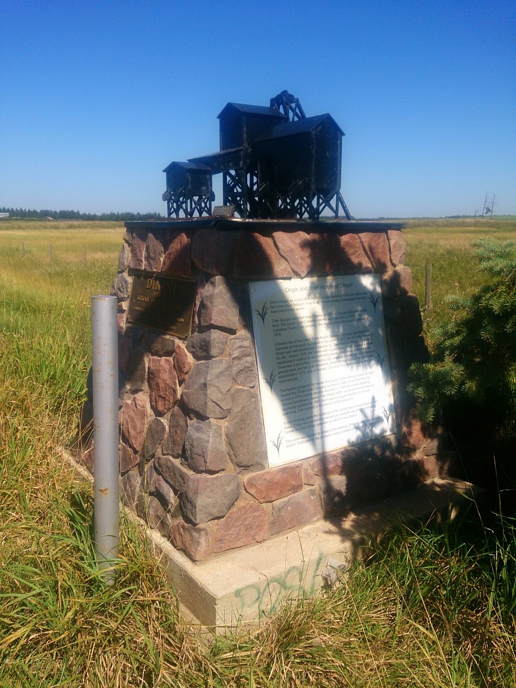 Dinant Hamlet Memorial | Camrose County, AB T0B 0G0, Canada