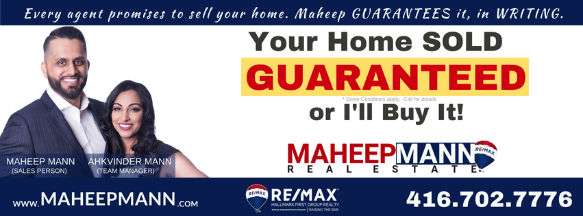 MAHEEP MANN REAL ESTATE TEAM- RE/MAX HALLMARK FIRST GROUP REALTY | 1154 Kingston Rd, Pickering, ON L1V 1B4, Canada | Phone: (416) 702-7776