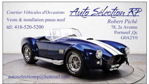 Auto Selection RP | 78 2e Avenue, Portneuf, QC G0A 2Y0, Canada | Phone: (418) 520-5200