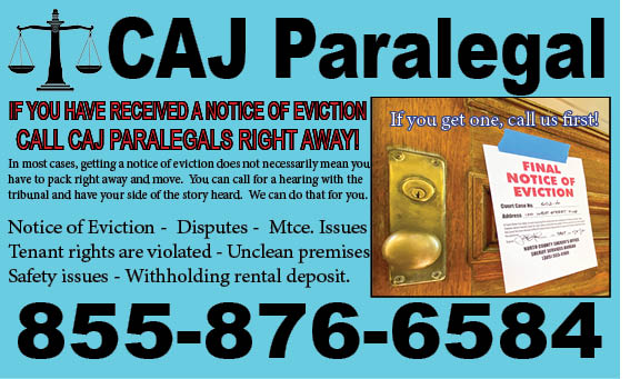 CAJ Paralegal | 6062 Old Highway 2, Tyendinaga, ON K0K 3A0, Canada | Phone: (613) 438-5882