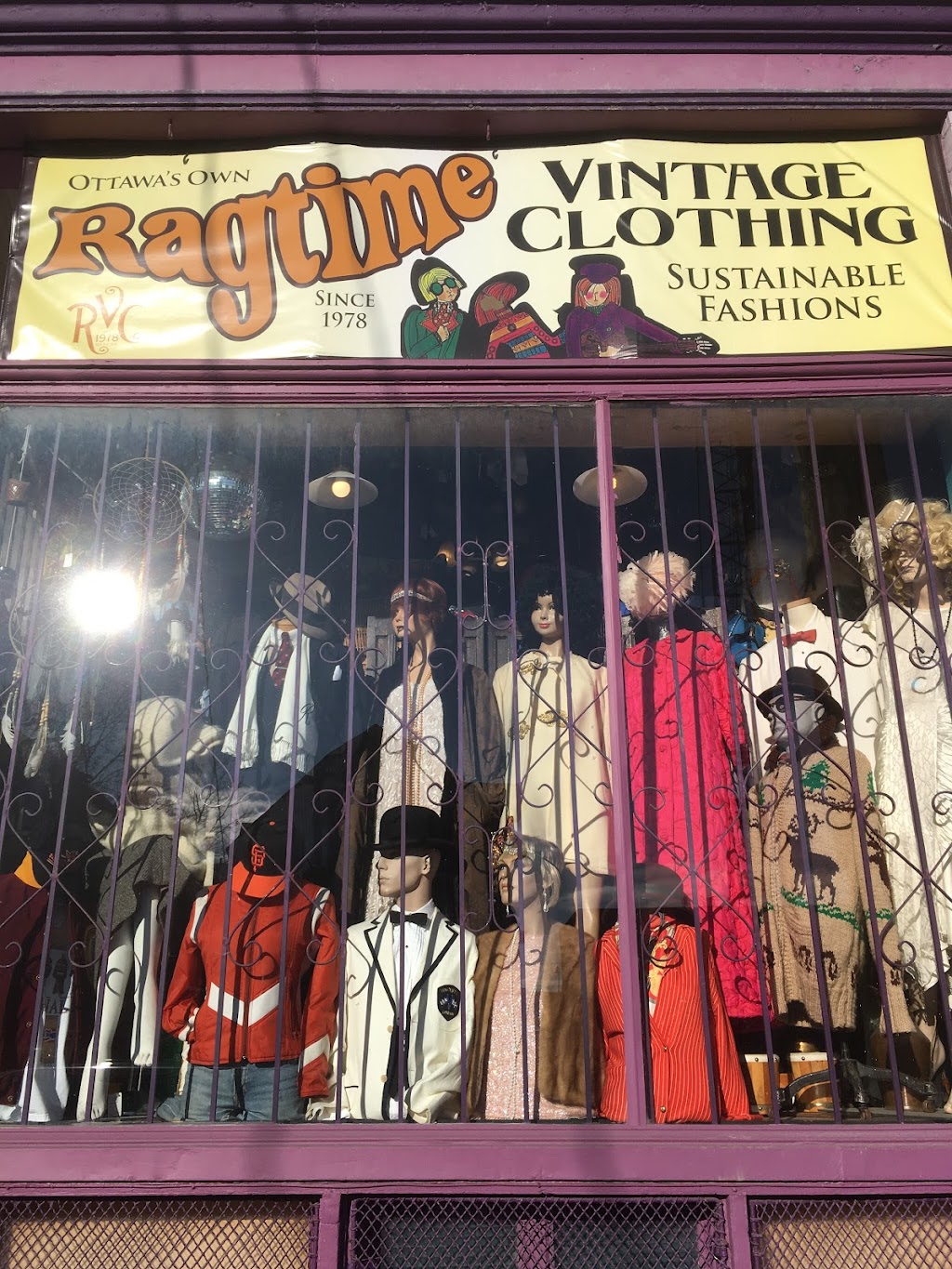 Ragtime Vintage Clothing | 43 Flora St, Ottawa, ON K2P 1A7, Canada | Phone: (613) 233-6940