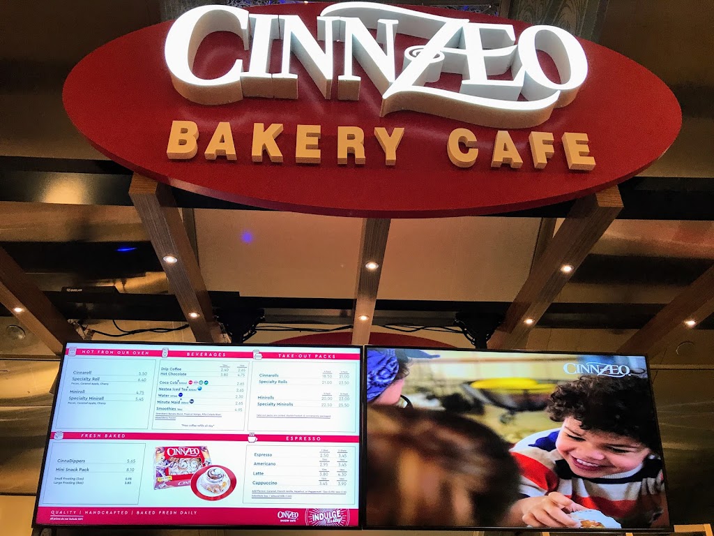 Cinnzeo Bakery Cafe | Fallsview Casino Resort, 6380 Fallsview Blvd, Niagara Falls, ON L2G 7Y6, Canada | Phone: (905) 358-5559