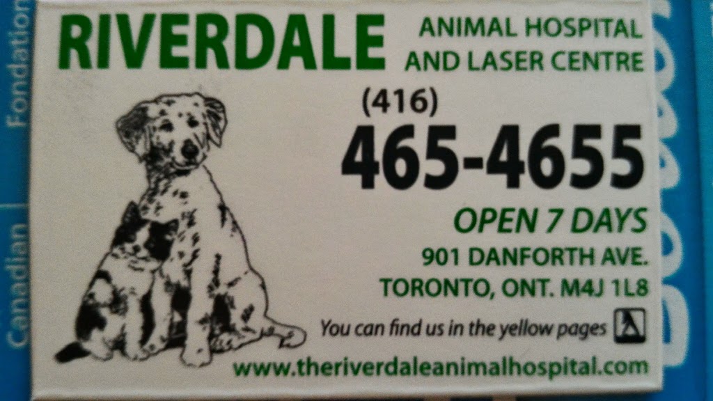 Riverdale Animal Hospital | 901 Danforth Ave, Toronto, ON M4J 1L8, Canada | Phone: (416) 465-4655