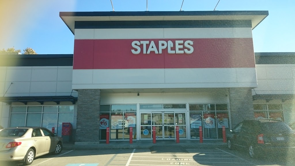 Staples Marine Way | 5821 Marine Way, Burnaby, BC V5J 0A6, Canada | Phone: (604) 412-2950