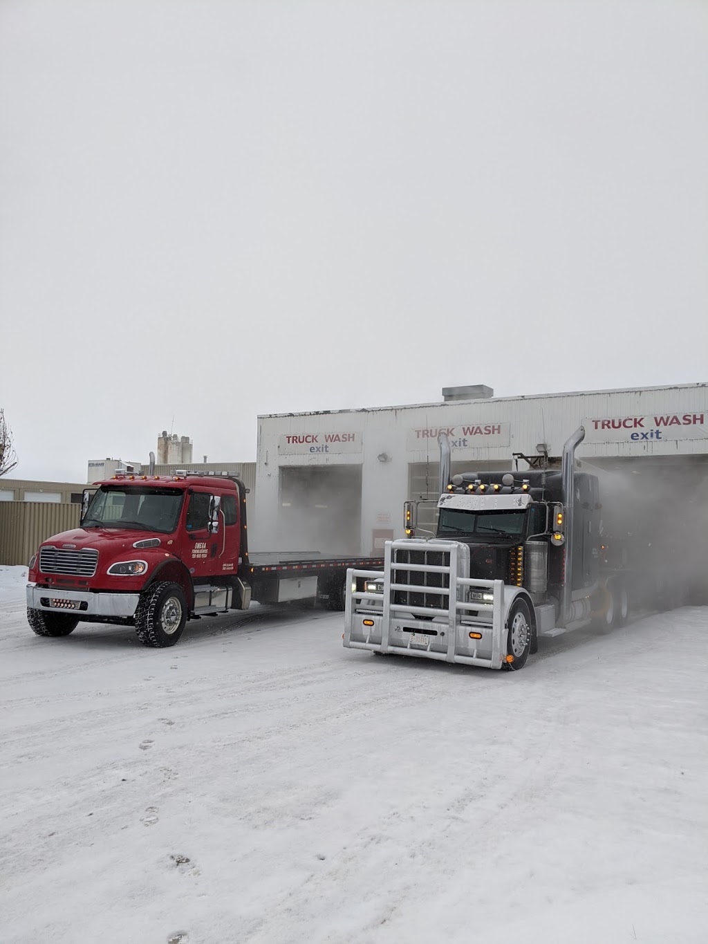 City Truck Stop Truck Wash | 11959 167 St NW, Edmonton, AB T5V 1P1, Canada | Phone: (780) 455-4193