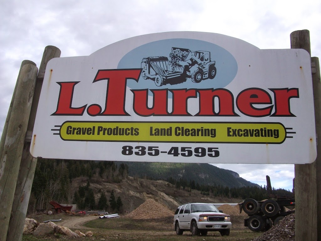 L. Turner Contracting Ltd | 4500 Trans-Canada Hwy, Tappen, BC V0E 2X0, Canada | Phone: (250) 835-4595