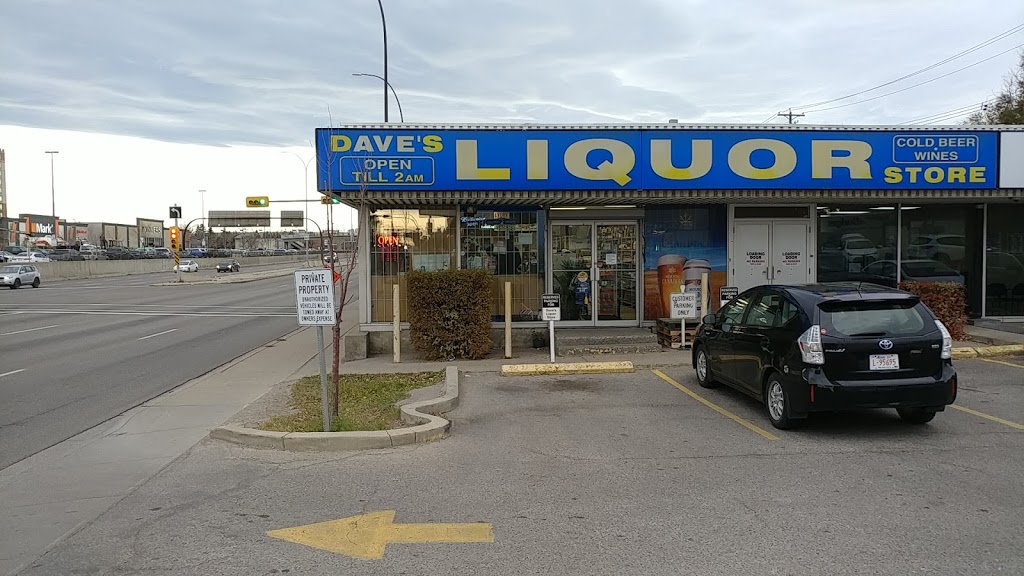 Daves Liquor Store | 1540 16 Ave NW, Calgary, AB T2M 0L5, Canada | Phone: (403) 220-9483