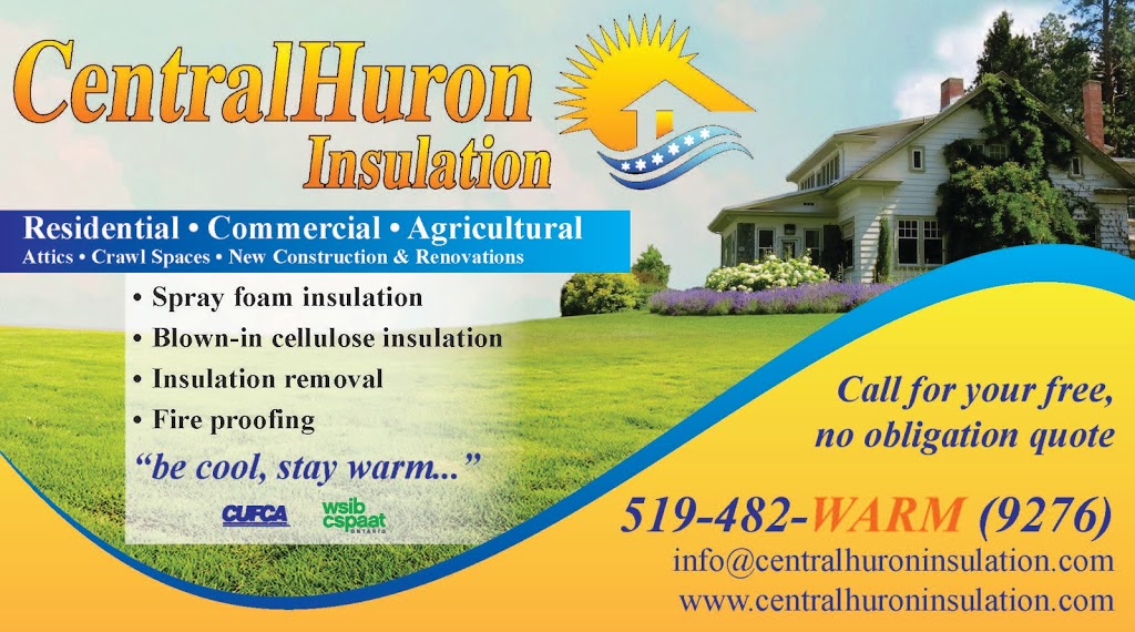 Central Huron Insulation | 84812 Currie Line, Belgrave, ON N0G 1E0, Canada | Phone: (519) 482-9276