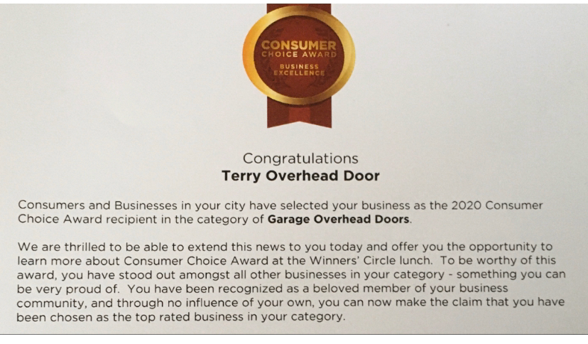 Terry Overhead Door | 26 Jagges Dr, Barrie, ON L4N 0W9, Canada | Phone: (705) 791-2993