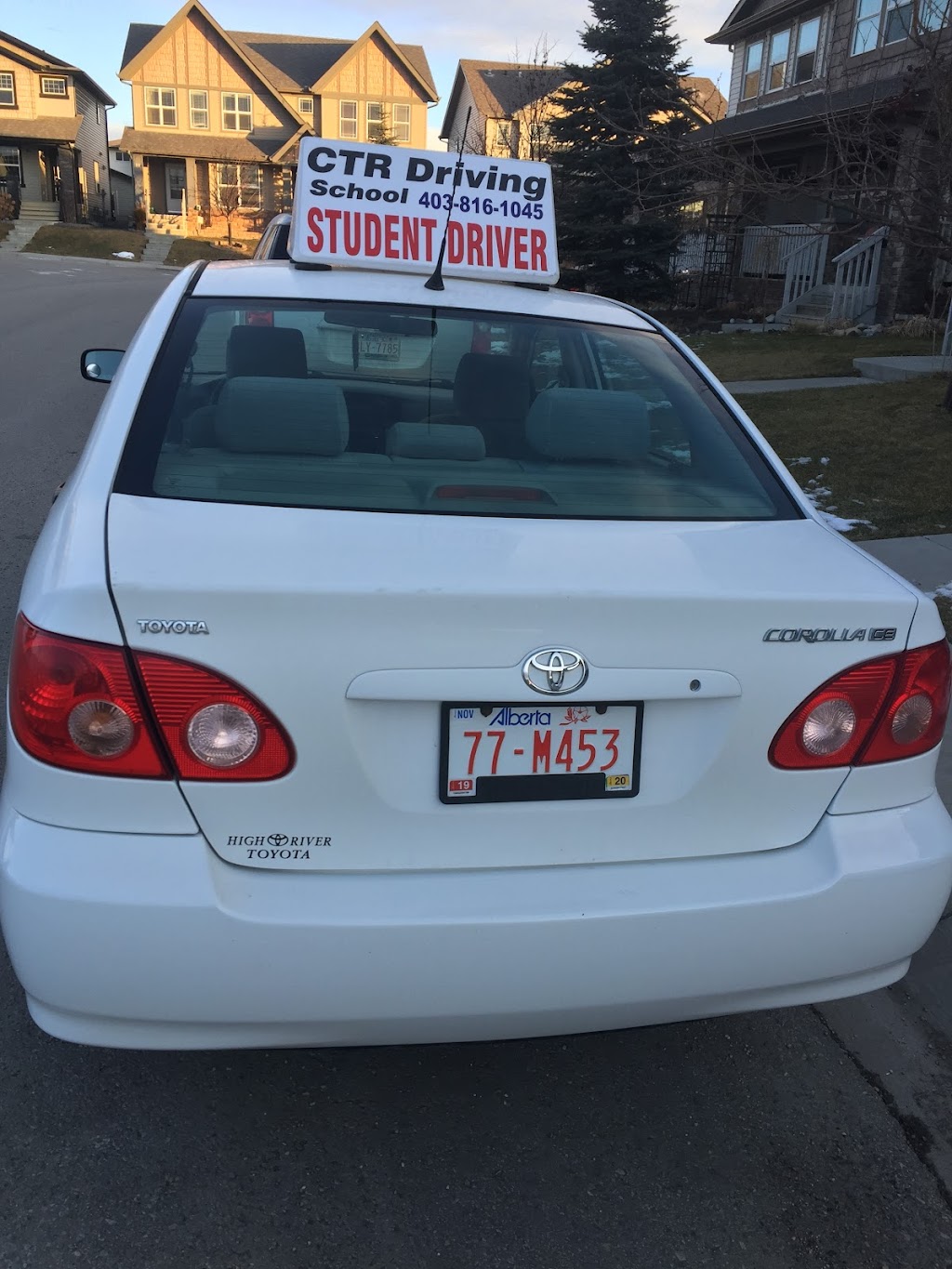 CTR Driving School | Edgevalley Dr NW, Calgary, AB T3A 4X2, Canada | Phone: (403) 816-1045