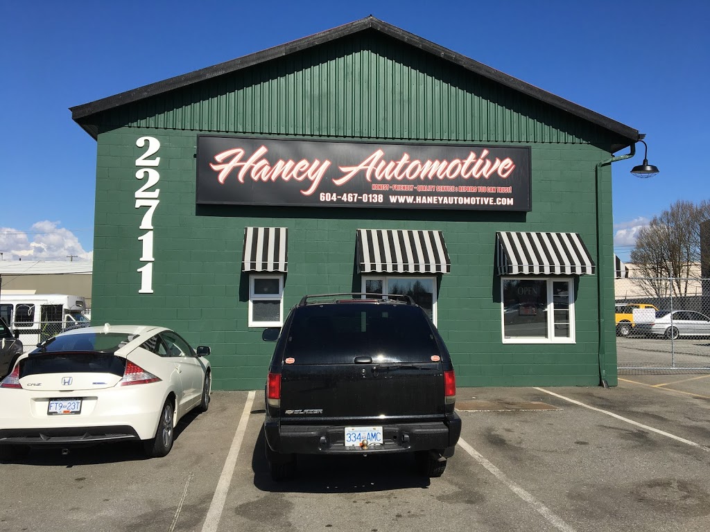 Haney Automotive | 22711 Selkirk Ave, Maple Ridge, BC V2X 2Y1, Canada | Phone: (604) 467-0138