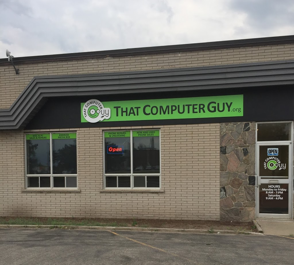 That Computer Guy Inc | 1000 Bishop St N, Cambridge, ON N3H 4V7, Canada | Phone: (519) 219-2525