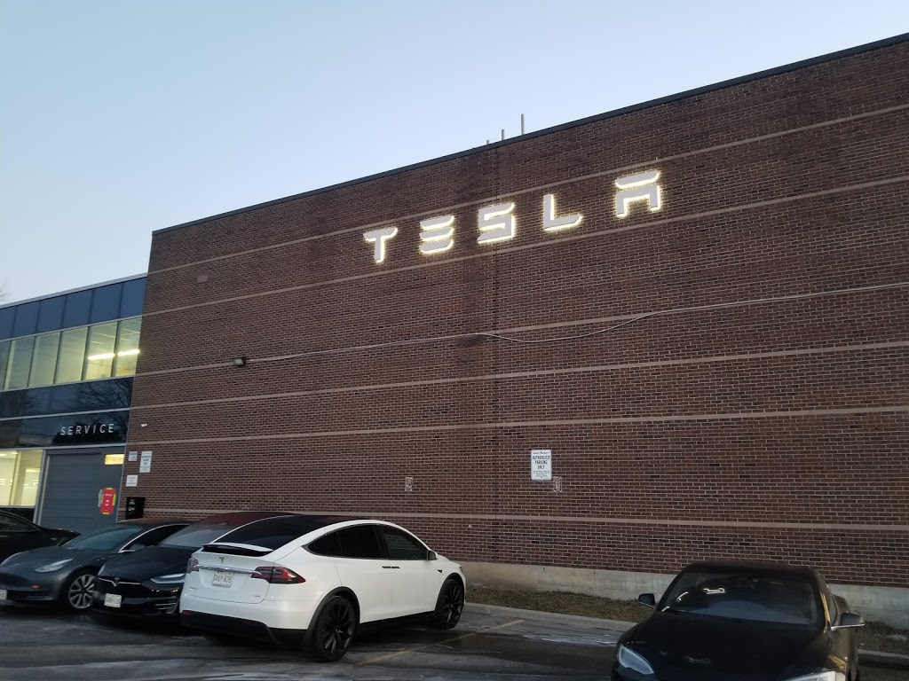 Tesla Service Center- North York- Railside Rd | 180 Railside Rd, North York, ON M3A 1A3, Canada | Phone: (647) 925-3641