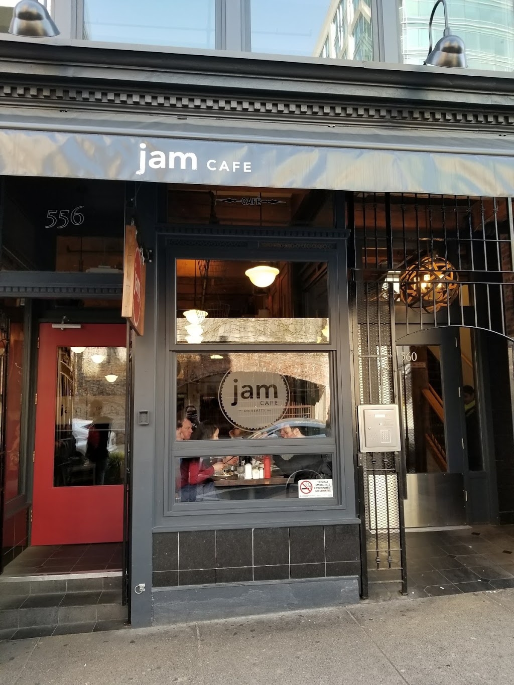 Jam Cafe | 556 Beatty St, Vancouver, BC V6B 2L3, Canada | Phone: (778) 379-1992