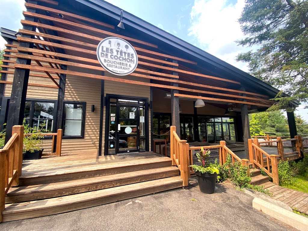 Boucherie & Restaurant Les Têtes de Cochon | 15 Rue Maurice Aveline, Sainte-Adèle, QC J8B 2M8, Canada | Phone: (450) 745-4047