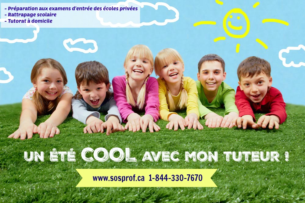 Sosprof - Les Spécialistes Du Tutorat À Domicile Et En Ligne! | 1235 Rue Gay-Lussac, Boucherville, QC J4B 7K1, Canada | Phone: (844) 330-7670